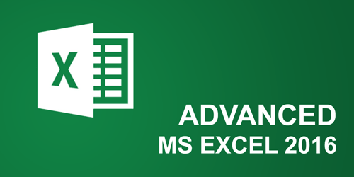 Advanced MS Excel 2016 Certification Training