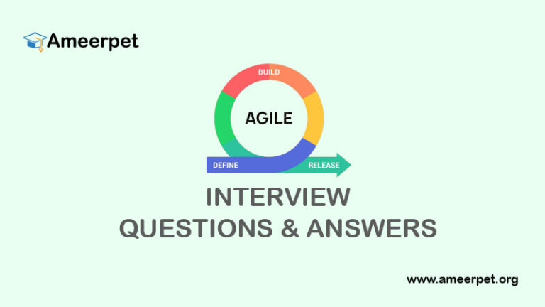 Agile Interview Questions and Answers